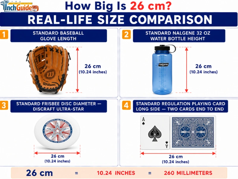 how big is 26 cm
