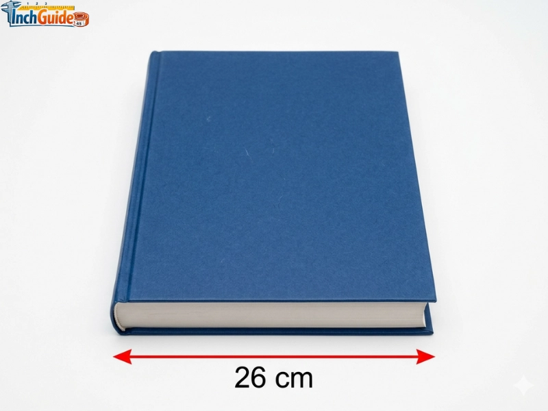 how big is 26 cm Hardcover Textbook