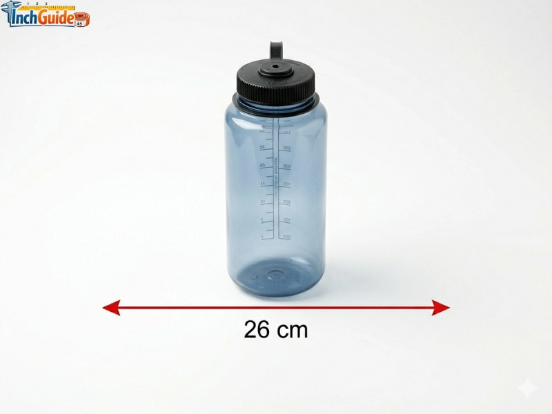 how big is 26 cm Nalgene 32 oz Water Bottle Height