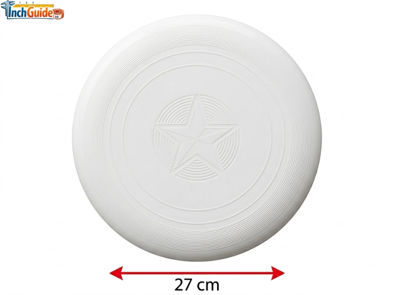 how big is 27 cm Regulation Ultimate Frisbee Disc Diameter