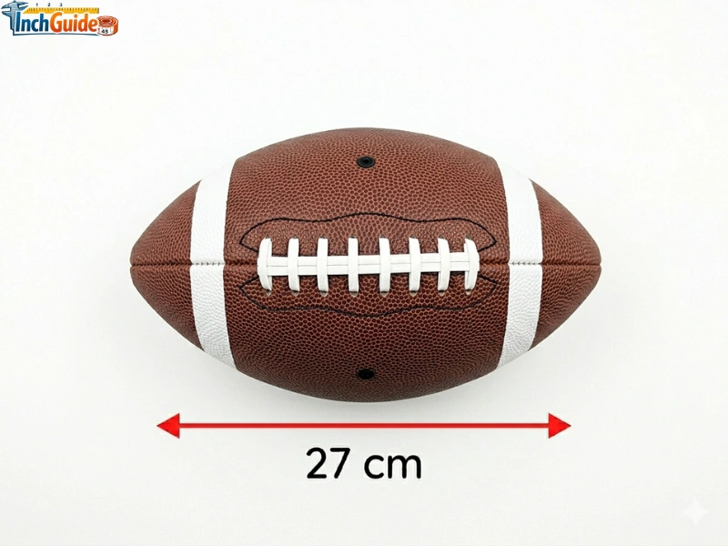 how big is 27 cm Youth Football Length