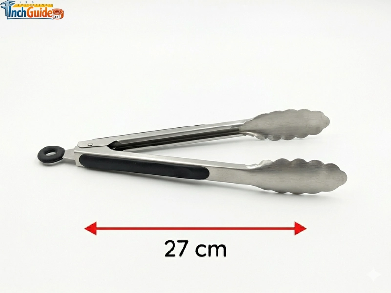 how big is 27 cm Kitchen Tongs