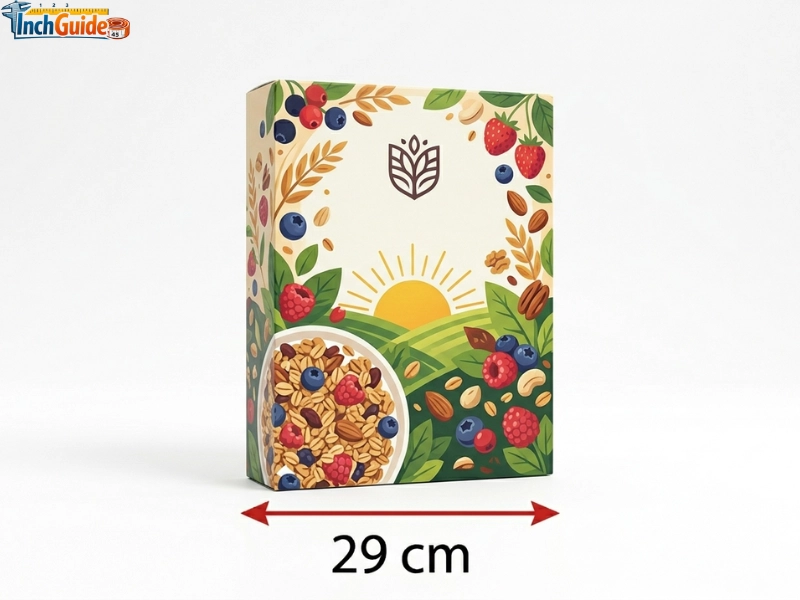 how big is 29 cm