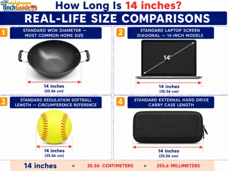 how long is 14 inches