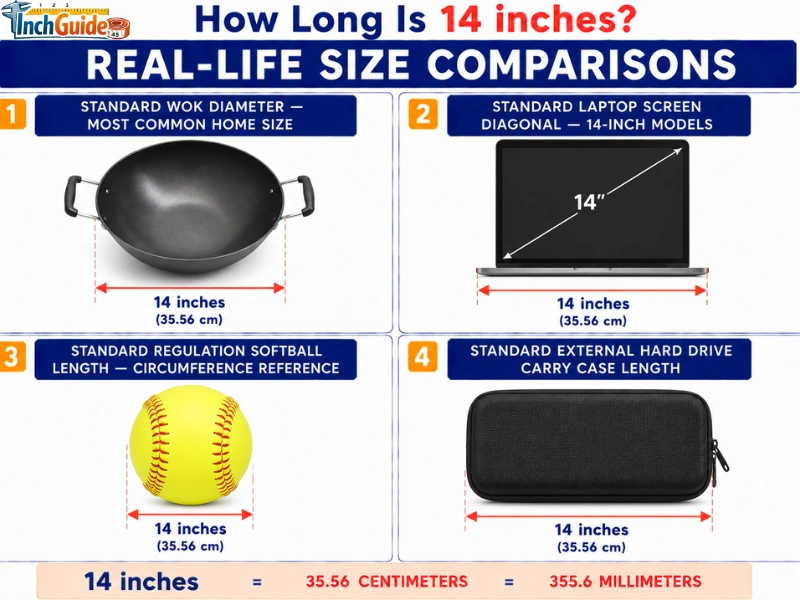 how long is 14 inches