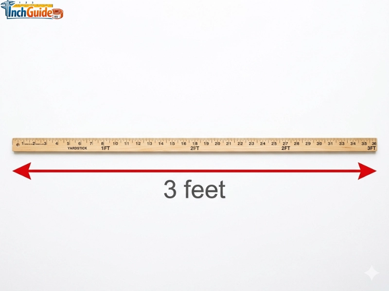 how long is 3 feet