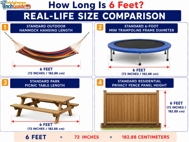 how long is 6 feet