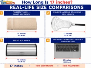 how long is 17 inches
