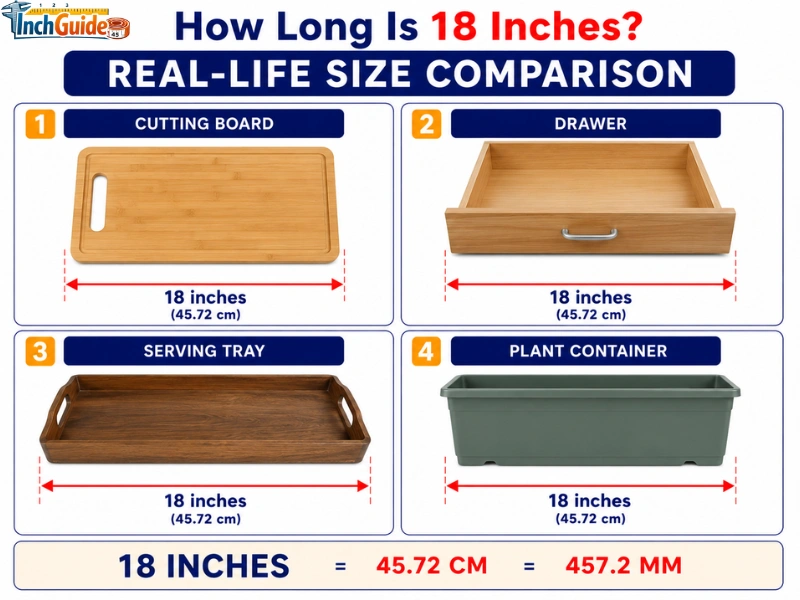 how long is 18 inches