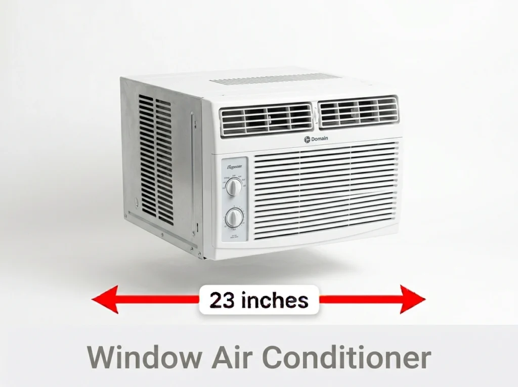 how long is 23 inches