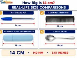 how big is 14 cm