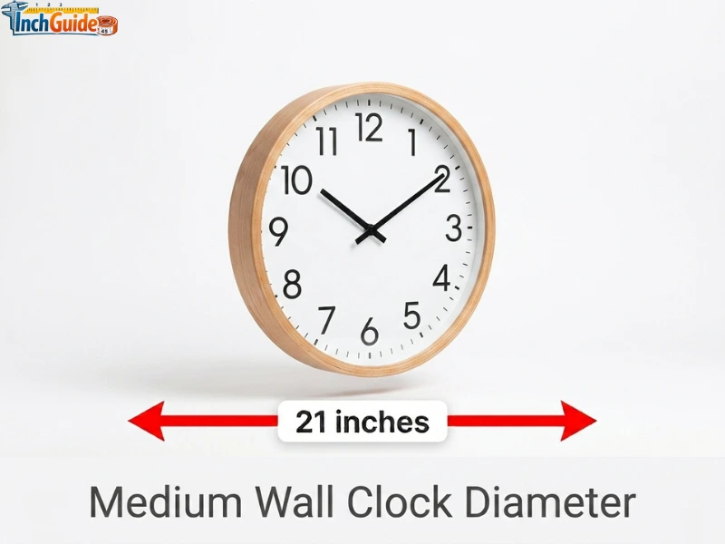 how long is 21 inches