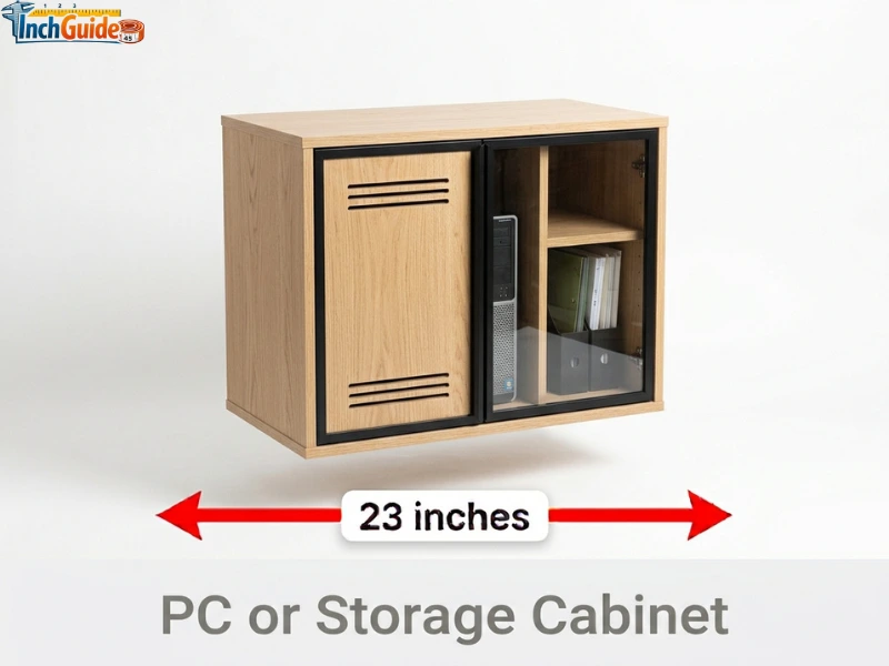 how long is 23 inches