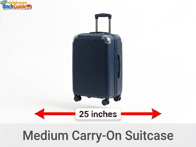 how long is 25 inches