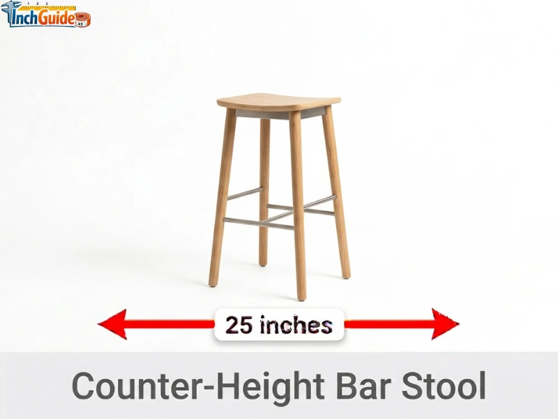 how long is 25 inches