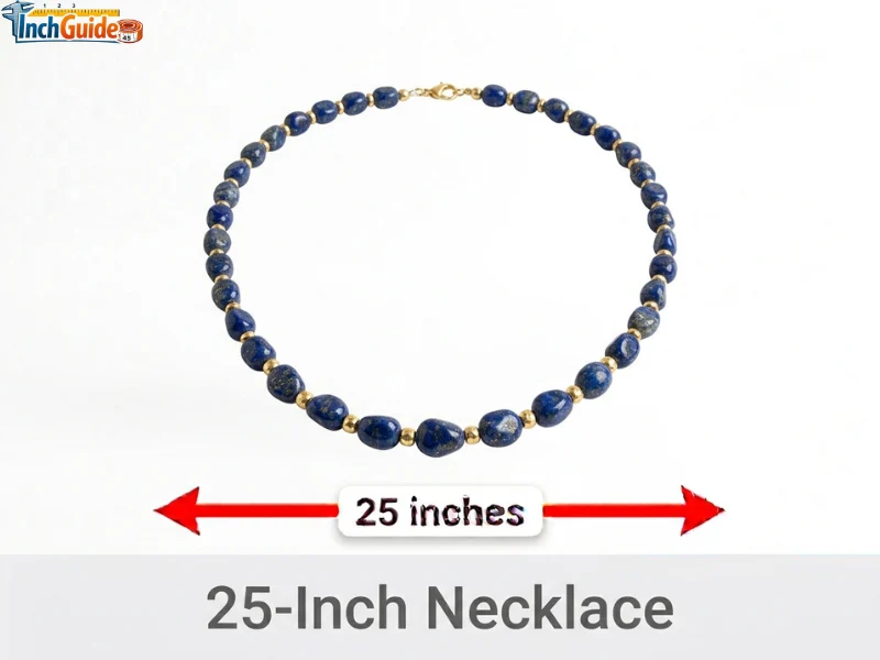 how long is 25 inches