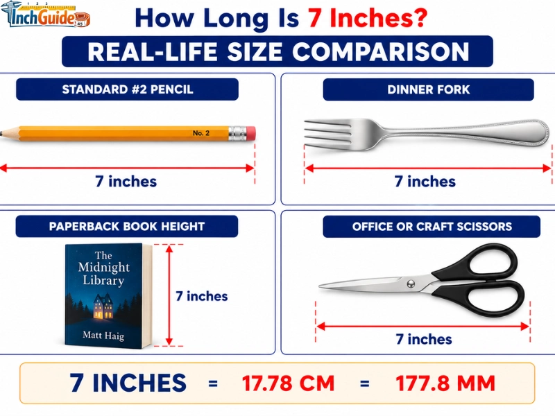 how long is 7 inches