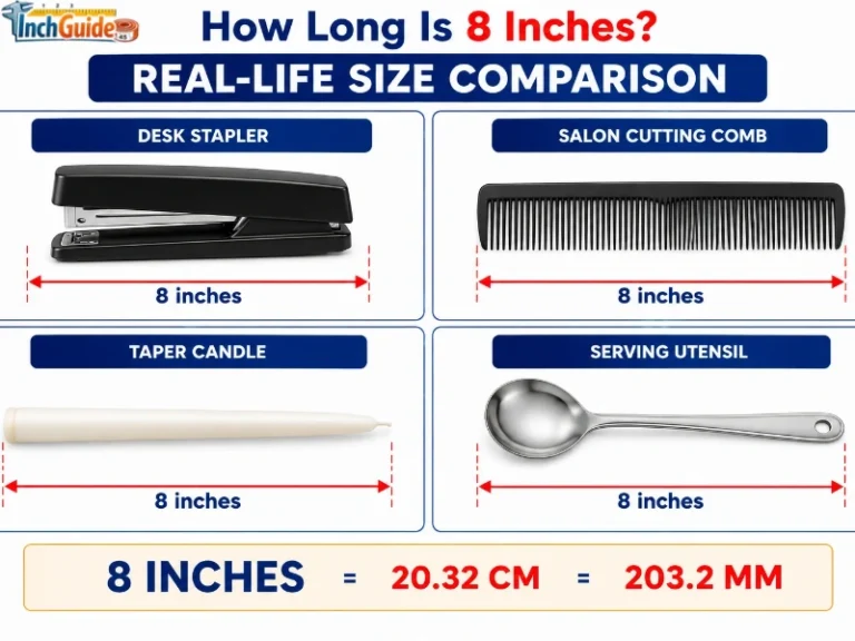 how long is 8 inches
