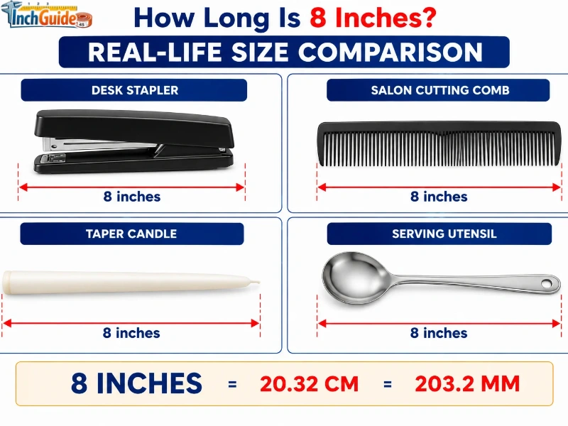 how long is 8 inches